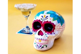 Cinco De Mayo Ceramic Sugar Skull